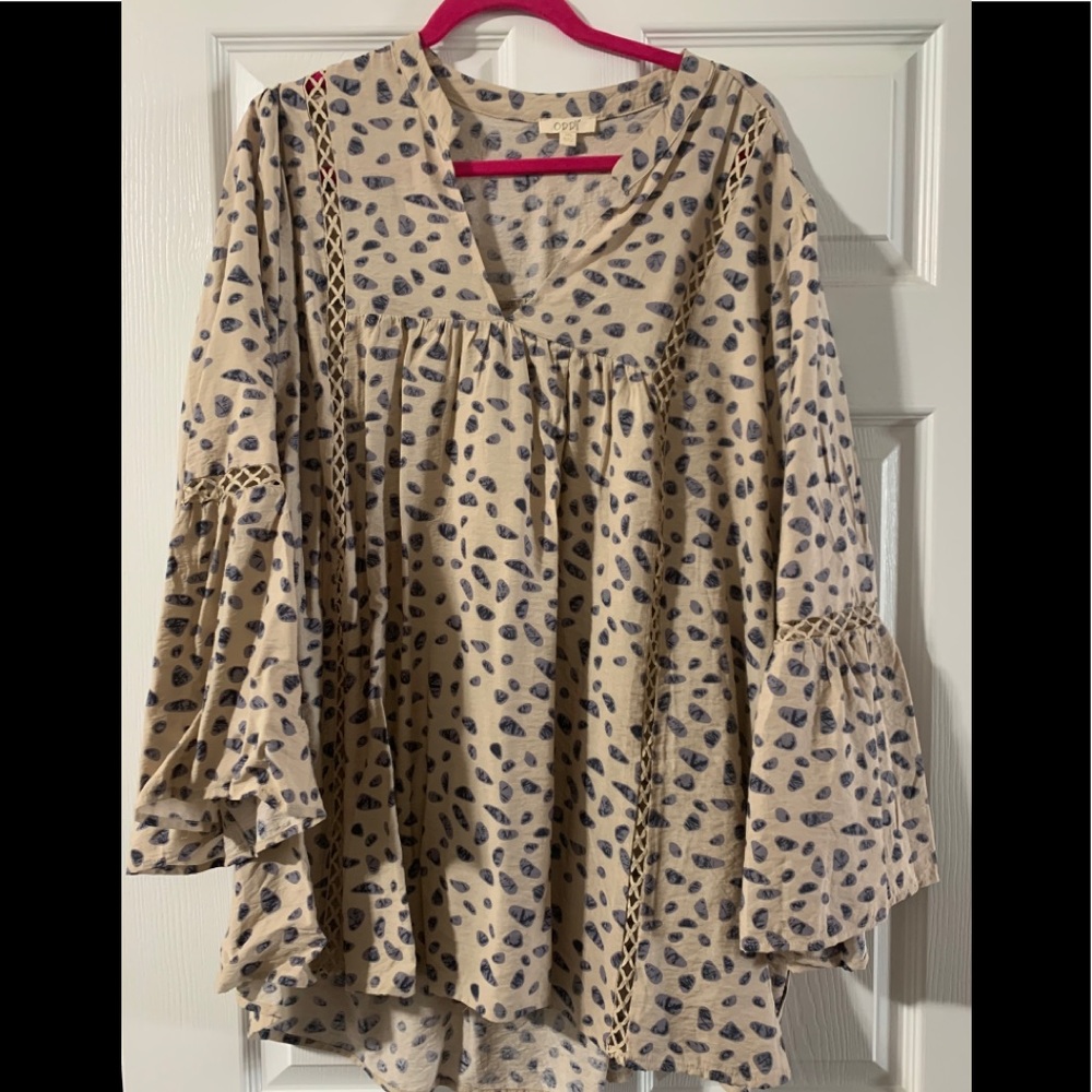 Size 3x animal print tunic